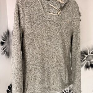 The North Face Cream and Gray Women's Sweater